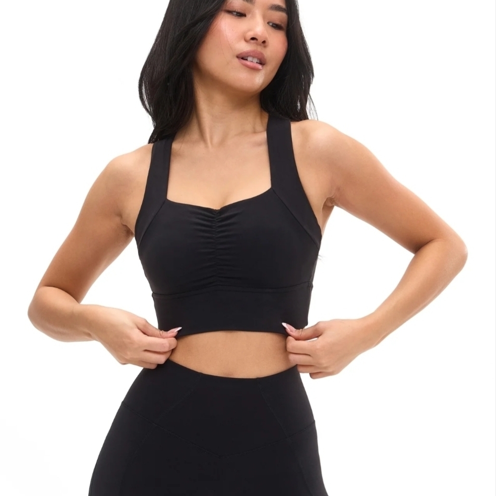 BuffBunny Black Sports Bra